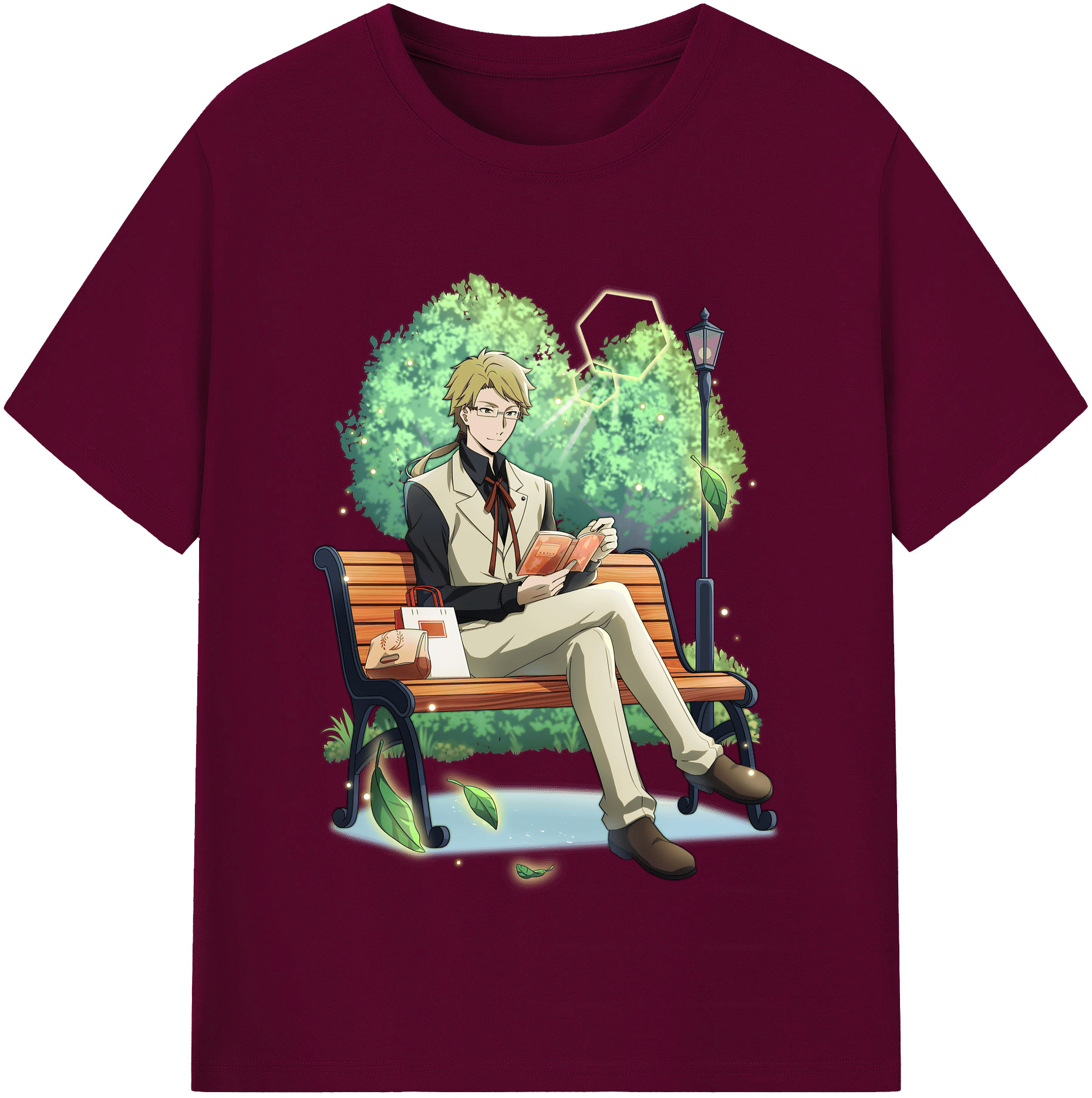 （画像用） 文豪ストレイドッグス Bungo Stray Dogs レディースカジュアルプリントTシャツ（綿100％）